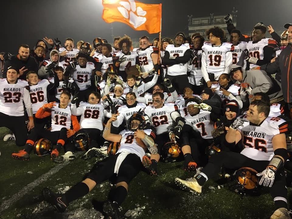 November team of the month, sharon tigers football