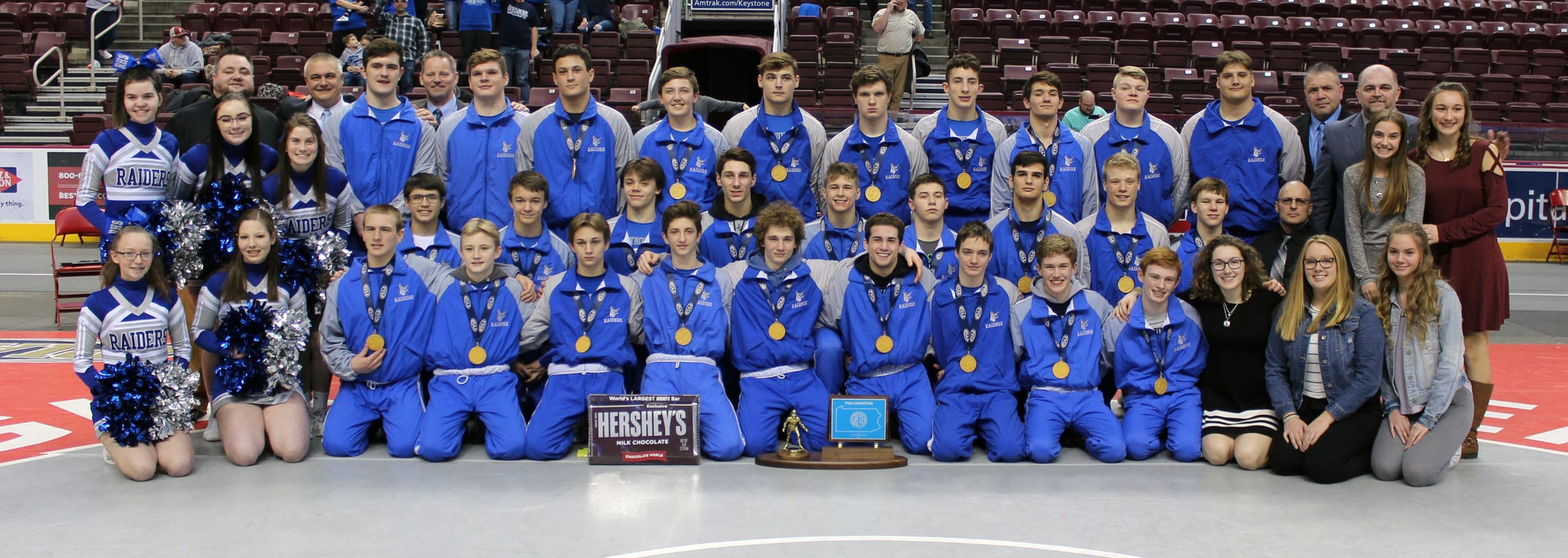 february team of the month, reynolds raiders wrestling